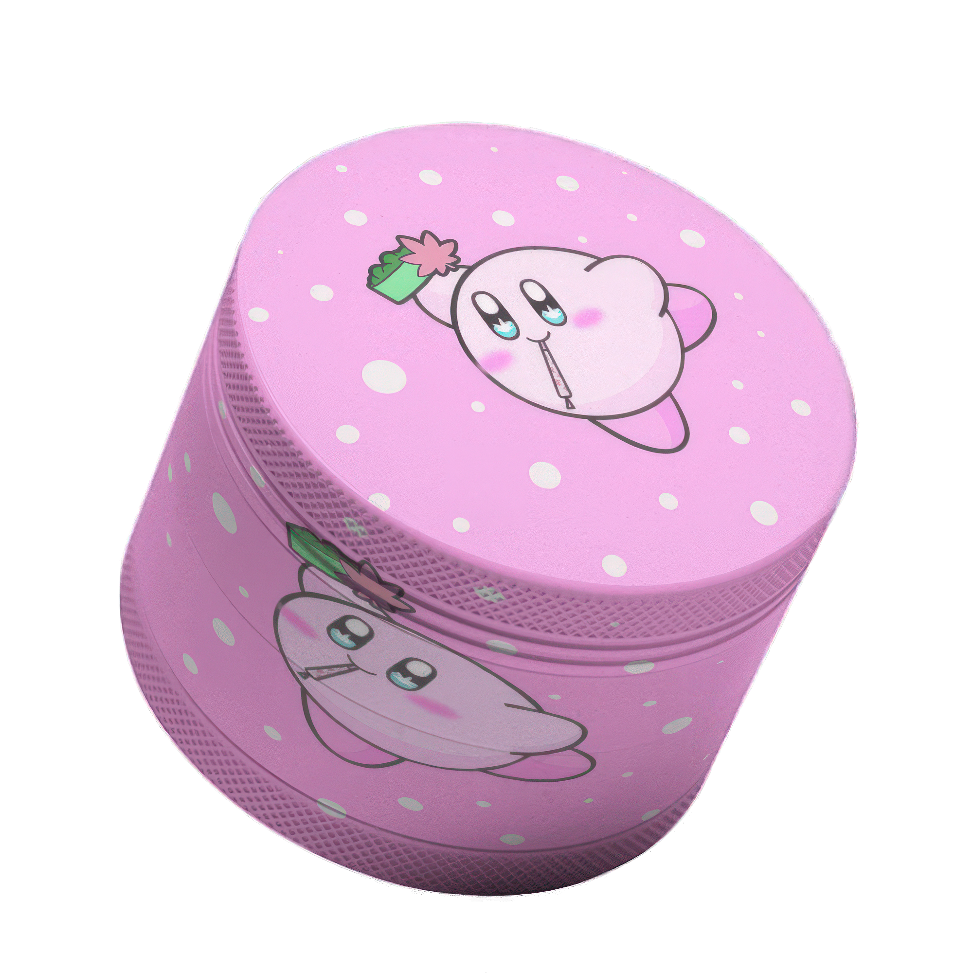 Cute Pink Stoner Grinder - 50mm
