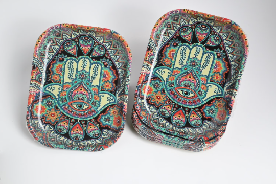Hamsa Eye Rolling Tray