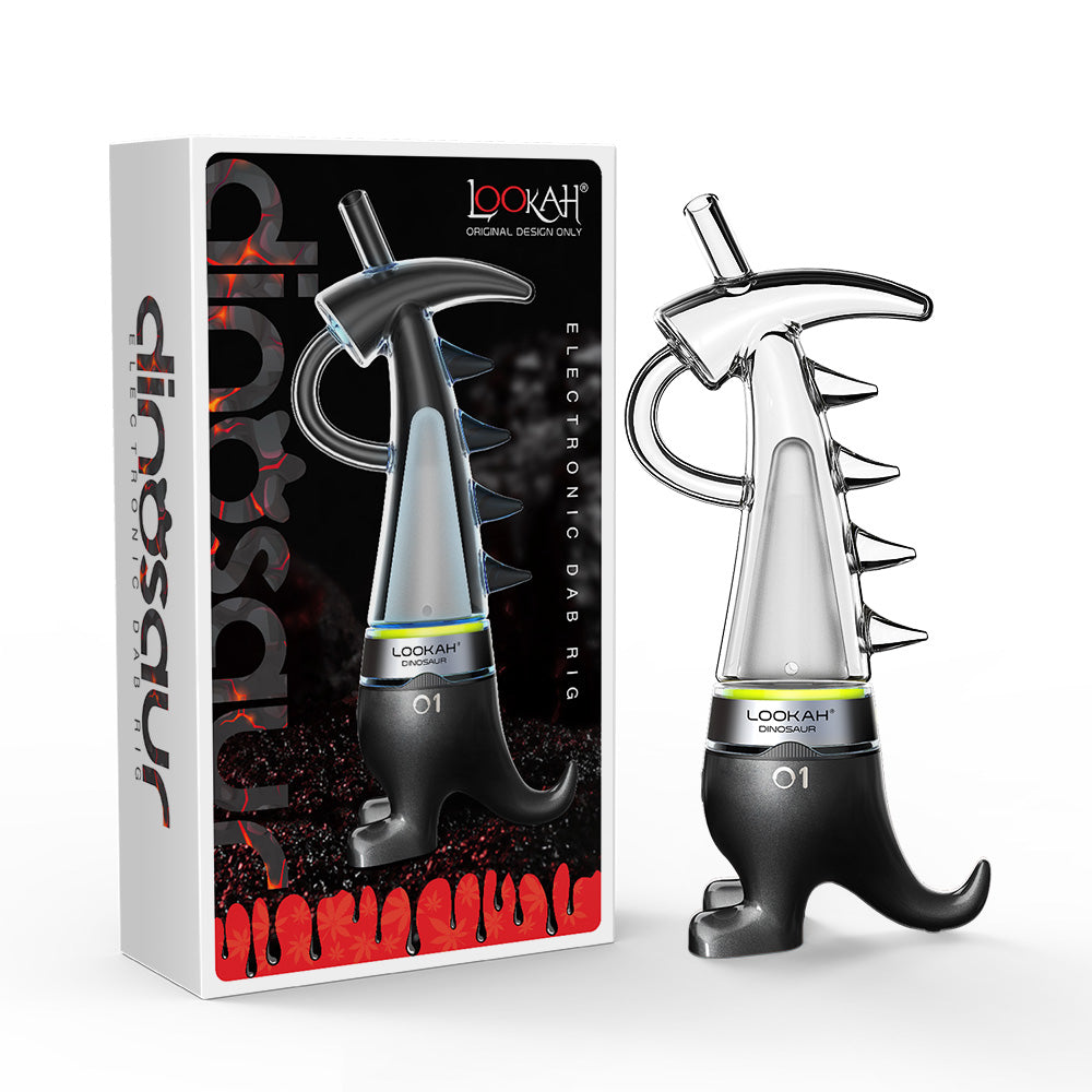 LOOKAH Dinosaur Electric Dab Rig black