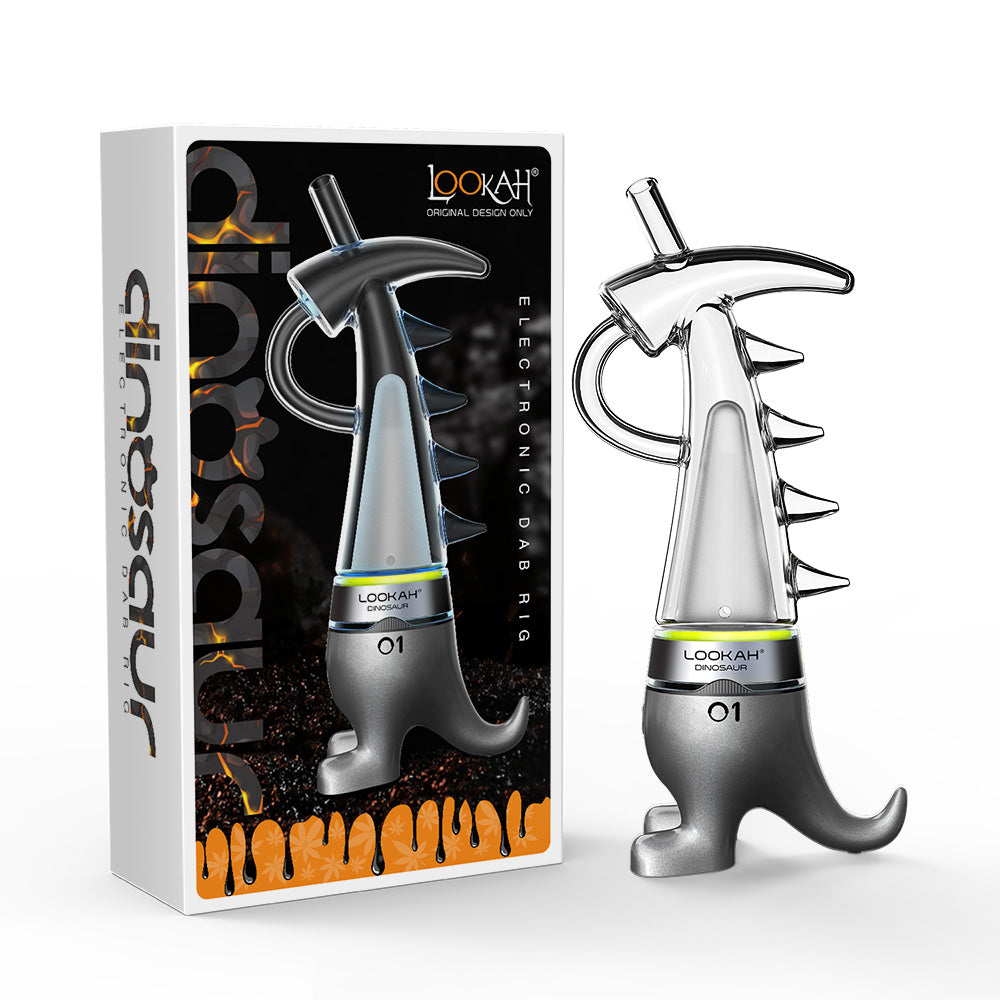 LOOKAH Dinosaur Electric Dab Rig gray
