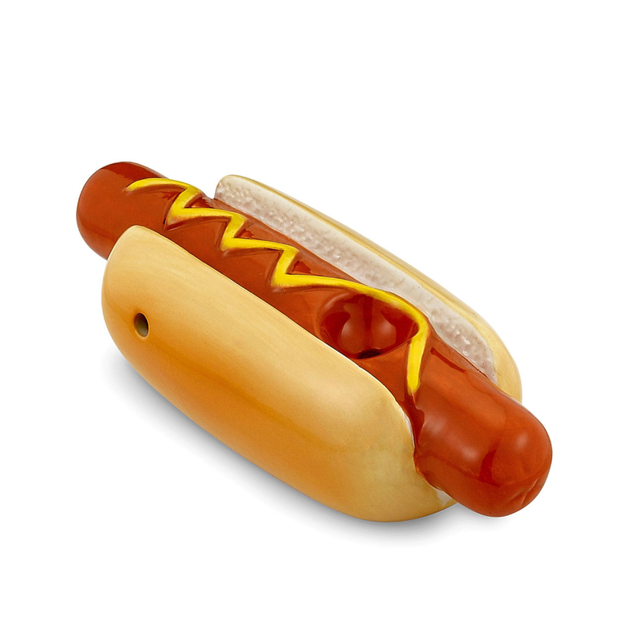 Novelty Mini Hotdog Hand Pipe