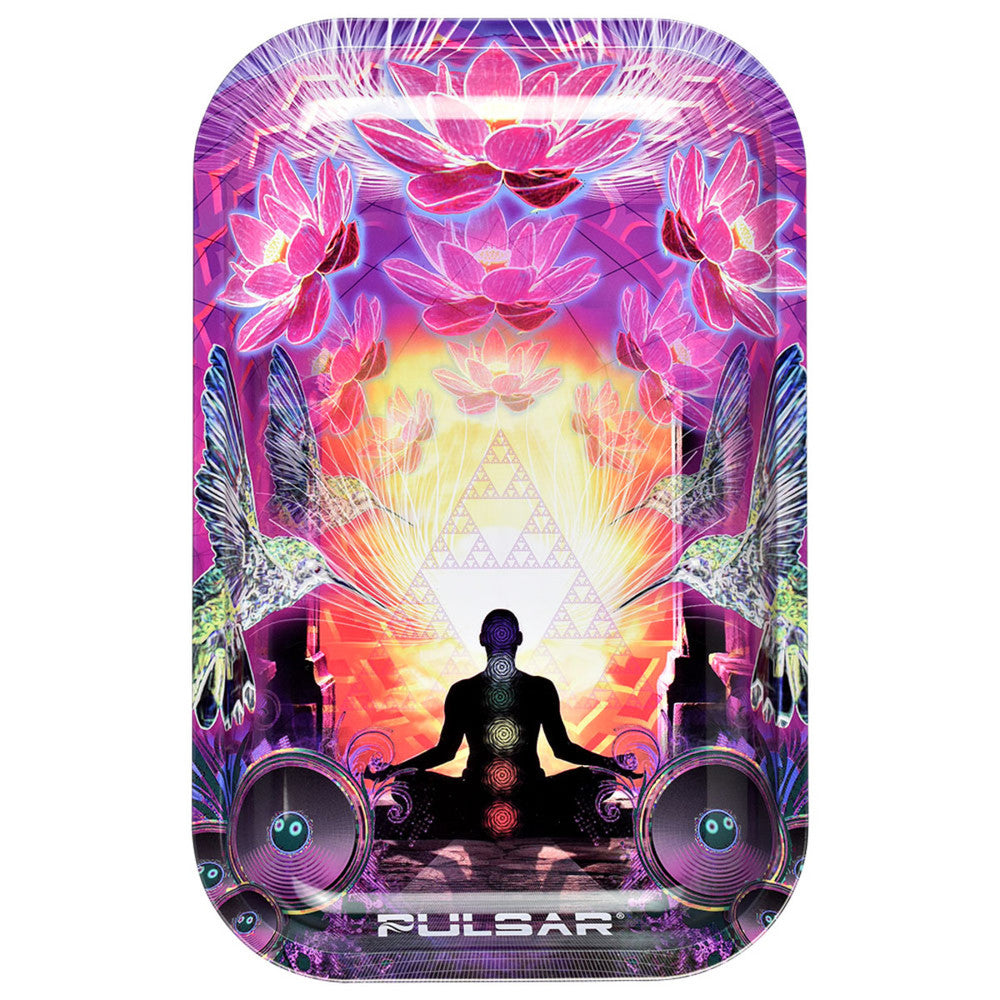 Sound of Silence - Pulsar Metal Rolling Tray with Lid - This Head Shop - Online Premium Head Shop