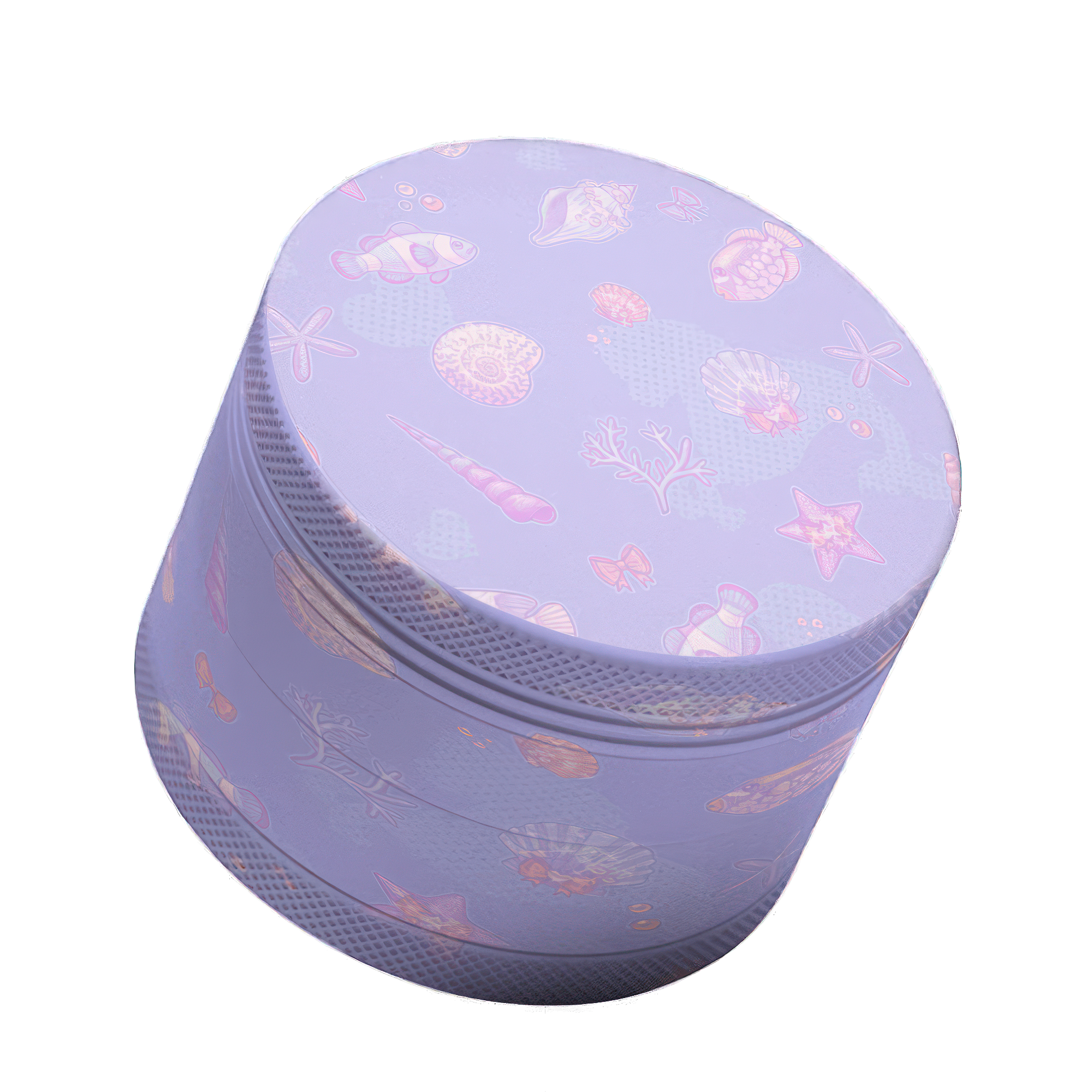 Purple Sealife Grinder - 50mm