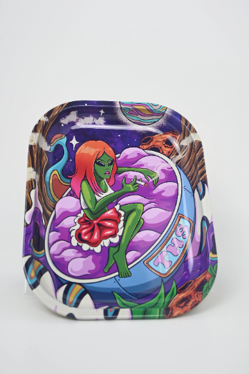 THS Alien Smoking Rolling Tray (14x18cm) - Stoners Mall - Online Head shop - Gift shop