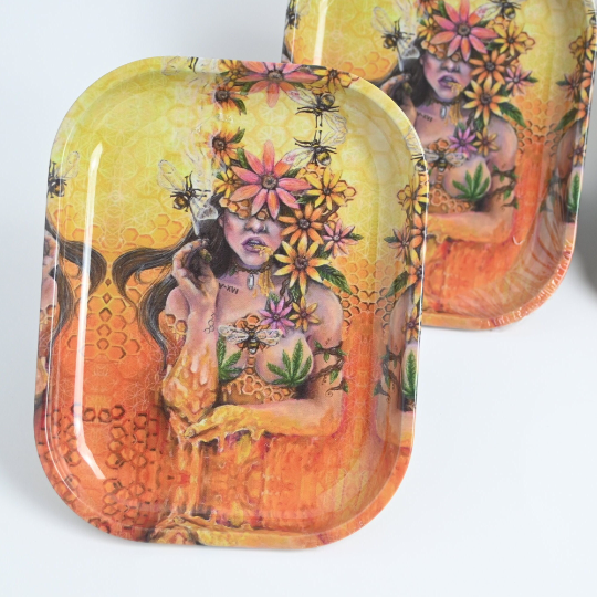 Smoking Women Rolling Tray (14x18cm) - Stoners Mall - Online Head shop - Gift shop