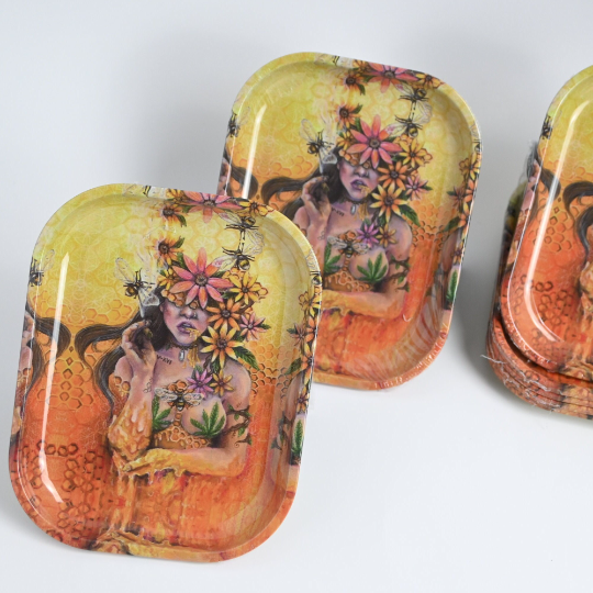 Smoking Women Rolling Tray (14x18cm) - Stoners Mall - Online Head shop - Gift shop