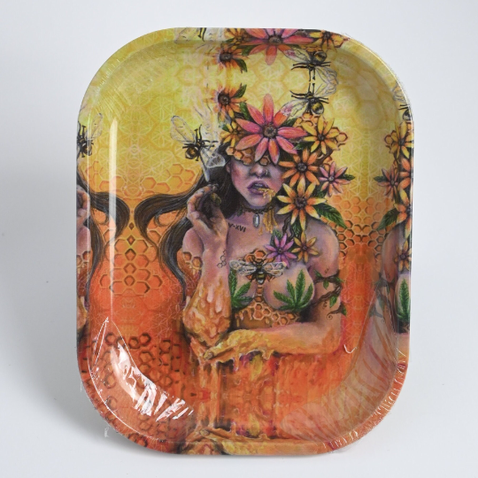Smoking Women Rolling Tray (14x18cm) - Stoners Mall - Online Head shop - Gift shop