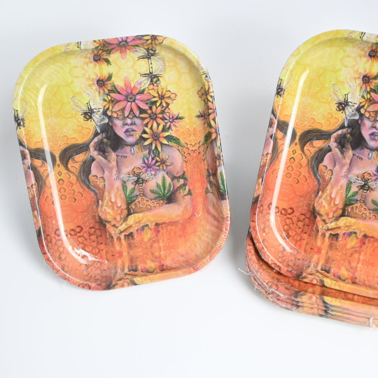 Smoking Women Rolling Tray (14x18cm) - Stoners Mall - Online Head shop - Gift shop