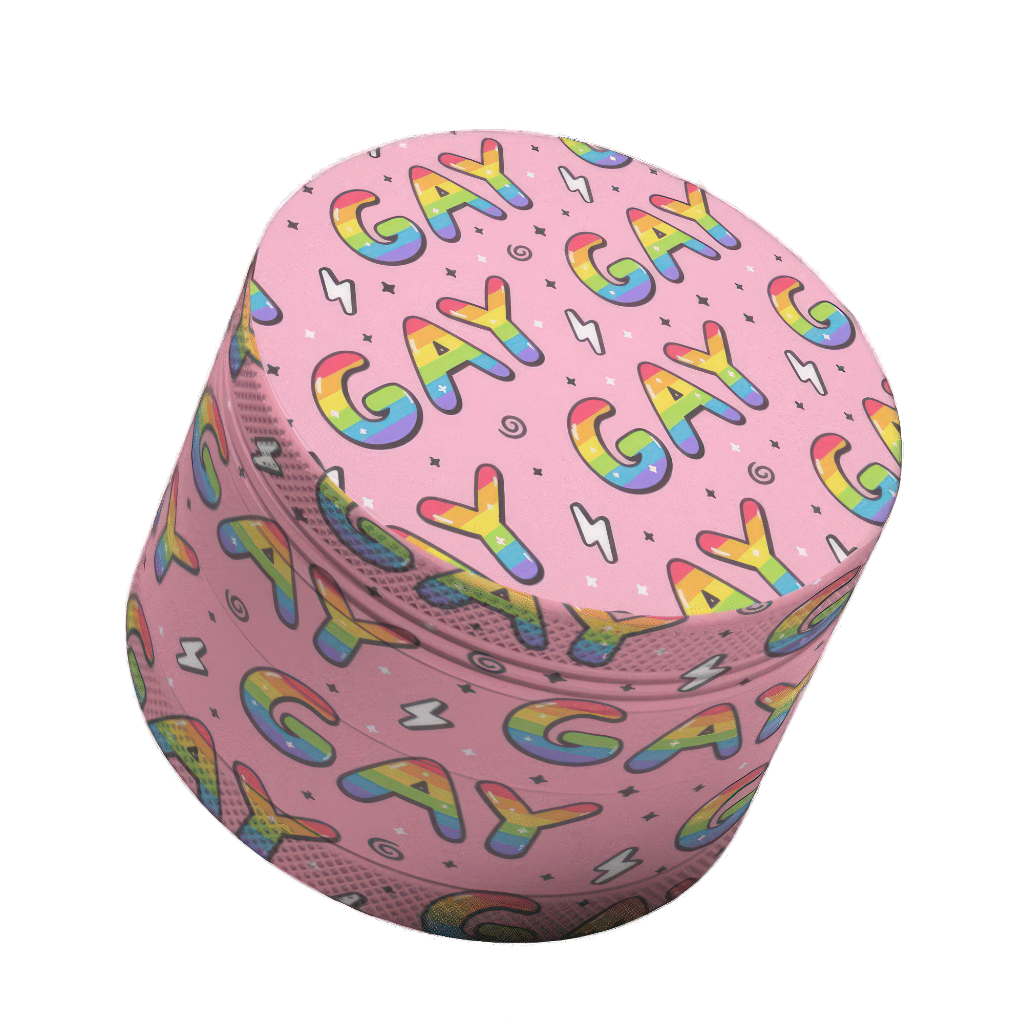 Pink Gay Grinder - 50mm
