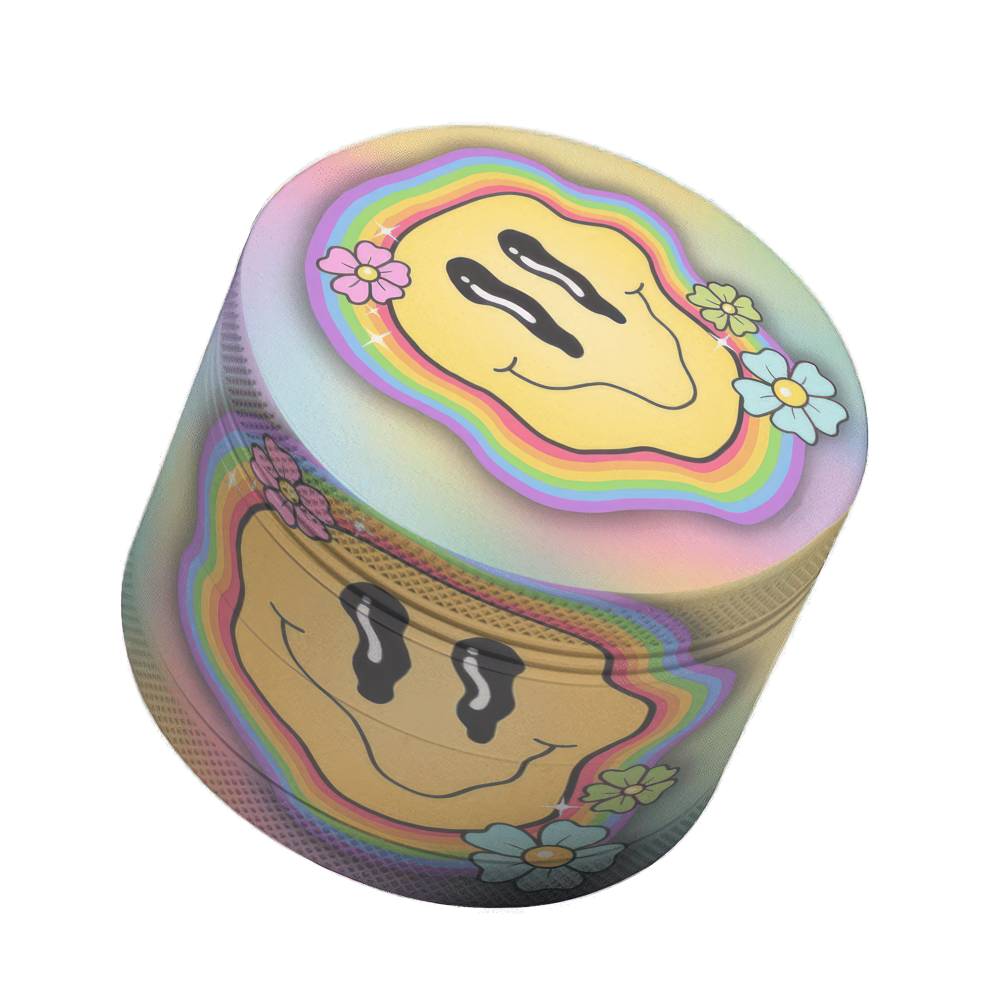 Trippy Melted Face Grinder - 50mm