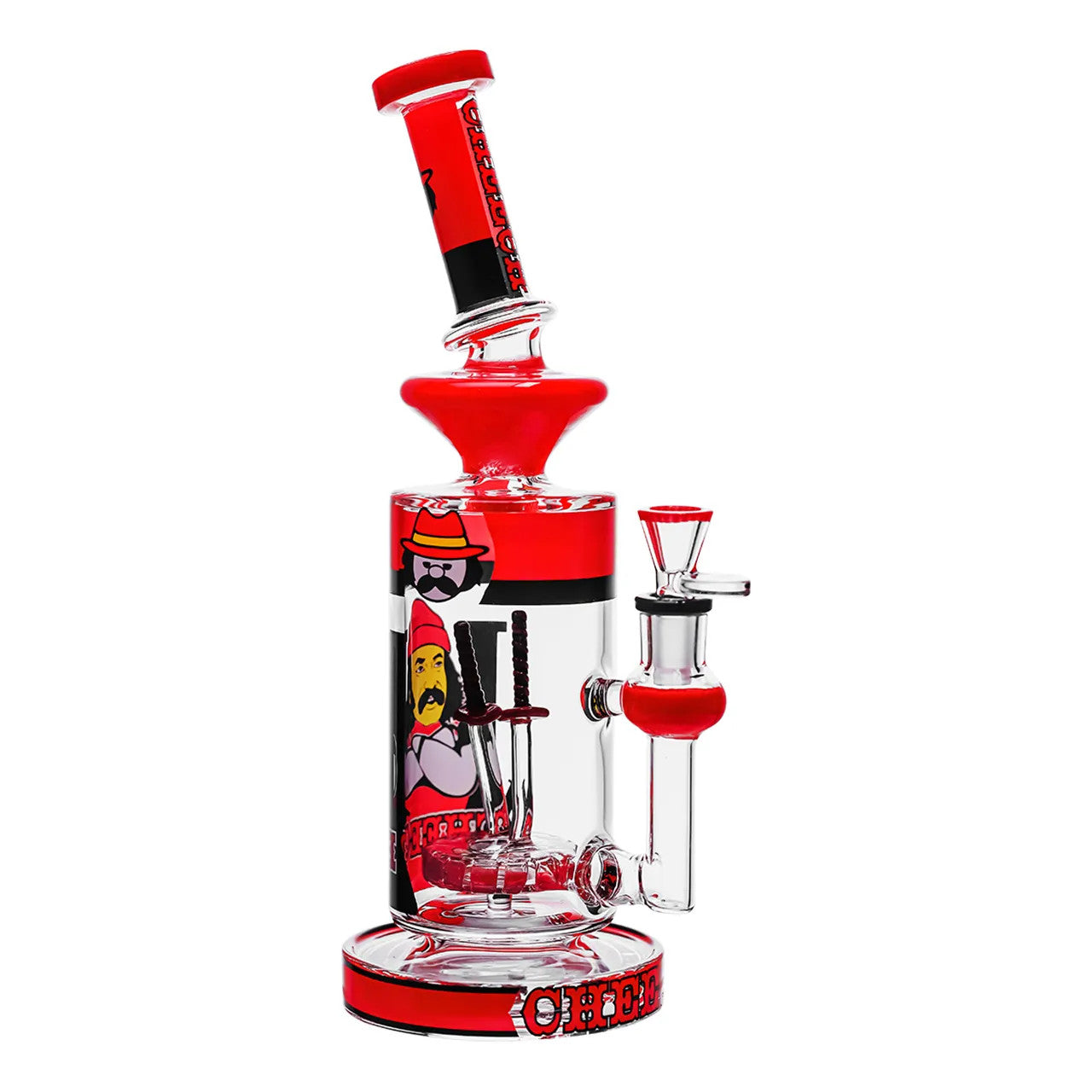 Cheech Glass - 12" Classic High Time Water Pipe - with 14M Bowl