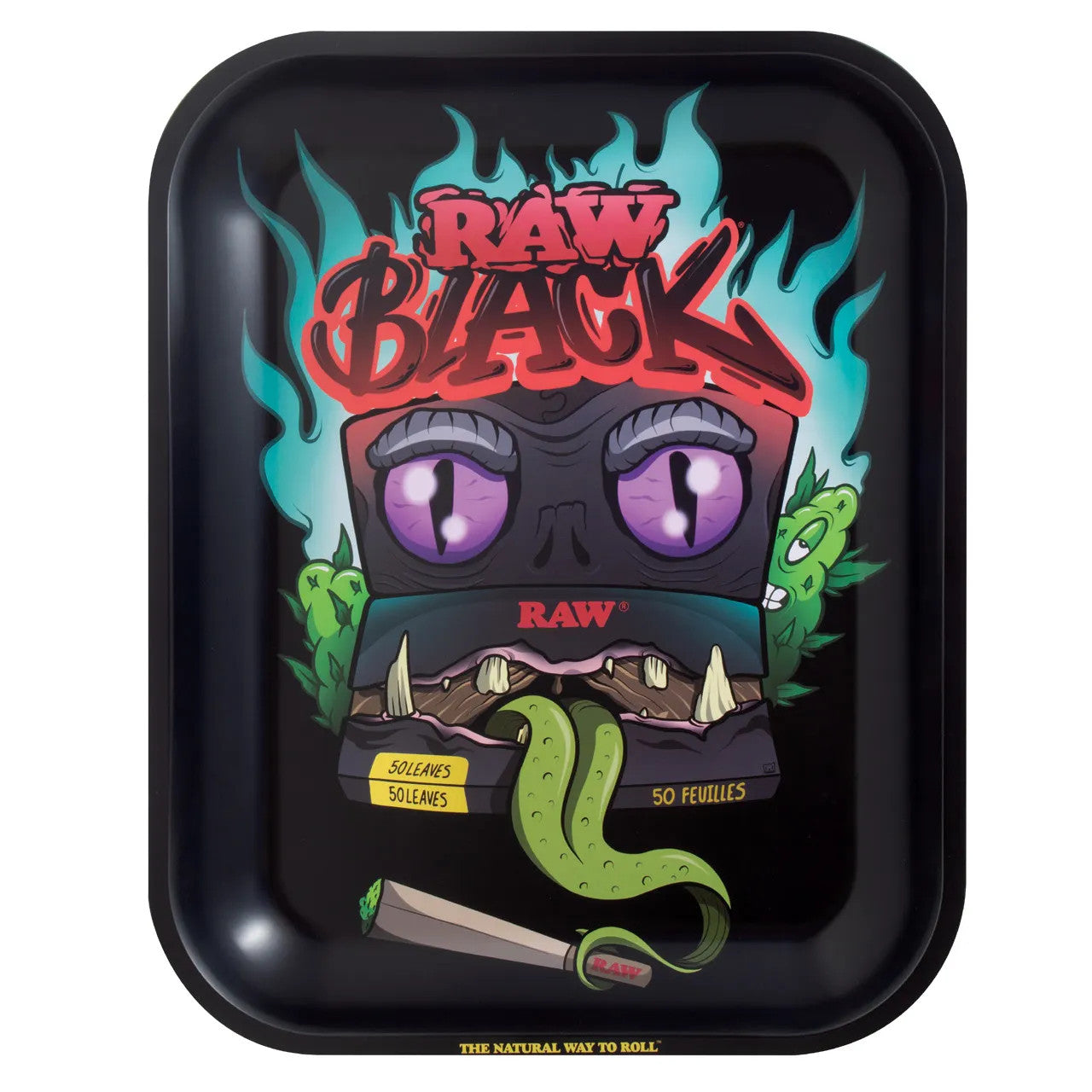 RAW - Rolling Tray Metal Monster - Large