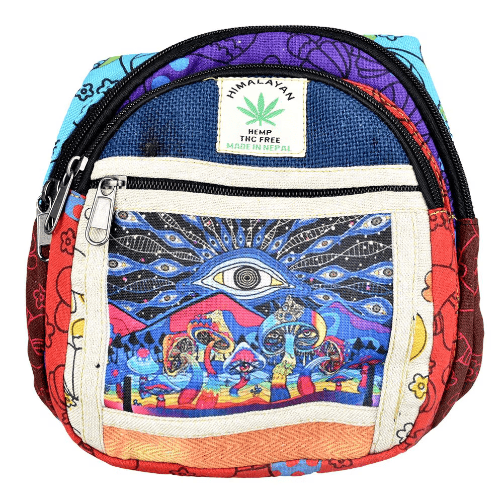 ThreadHeads Tie Dye Eye In The Sky Pactchwork Sling Bag